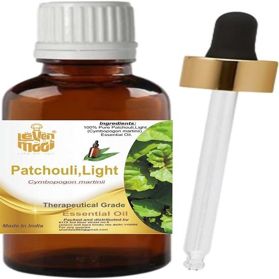 Levenmooi Patchouli, Light (Pogostemon cablin) Pure & Natural Therapeutic Grade Essential Oil Glass