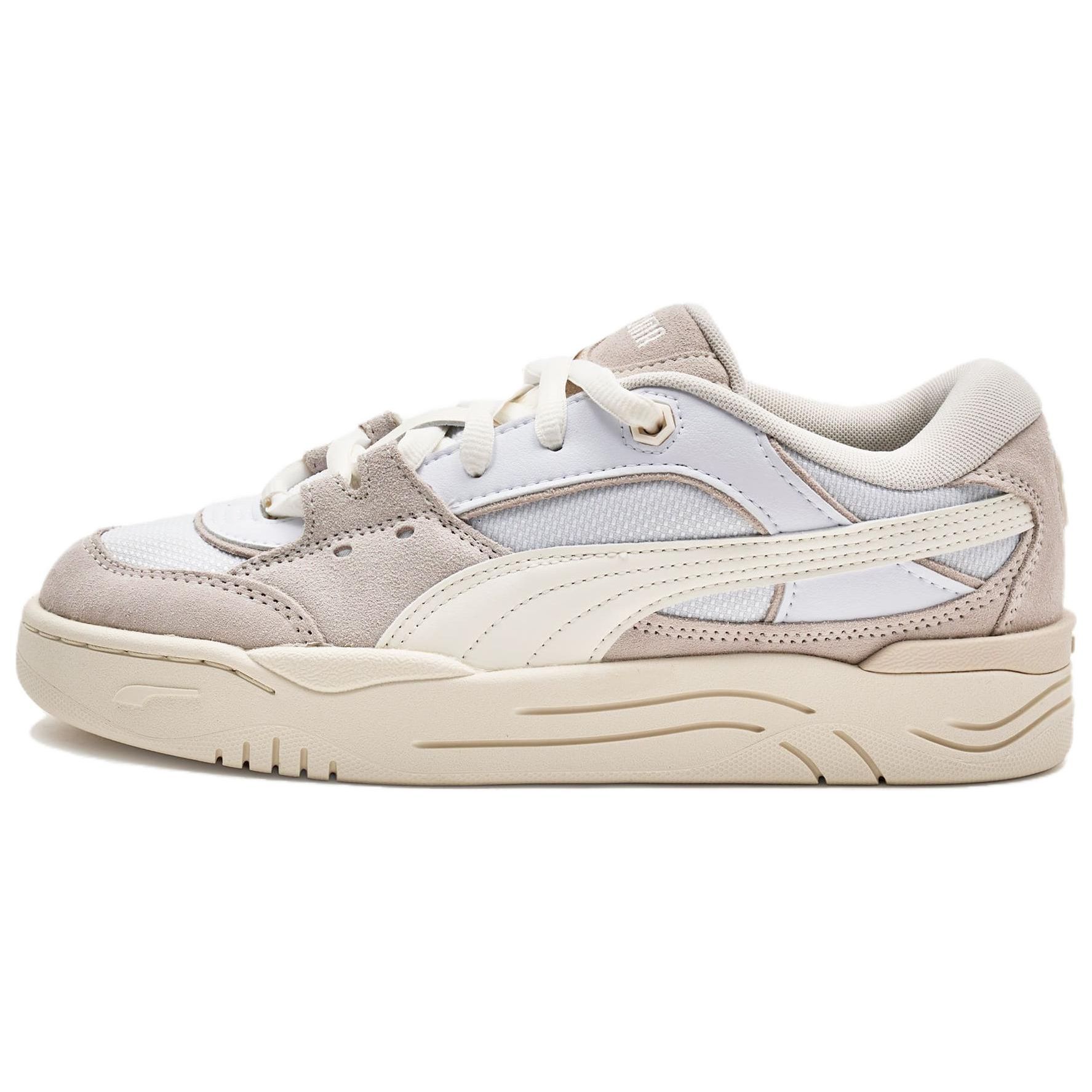 Puma 180 White Beige Grey Unisex 389267-08 EU 42.5
