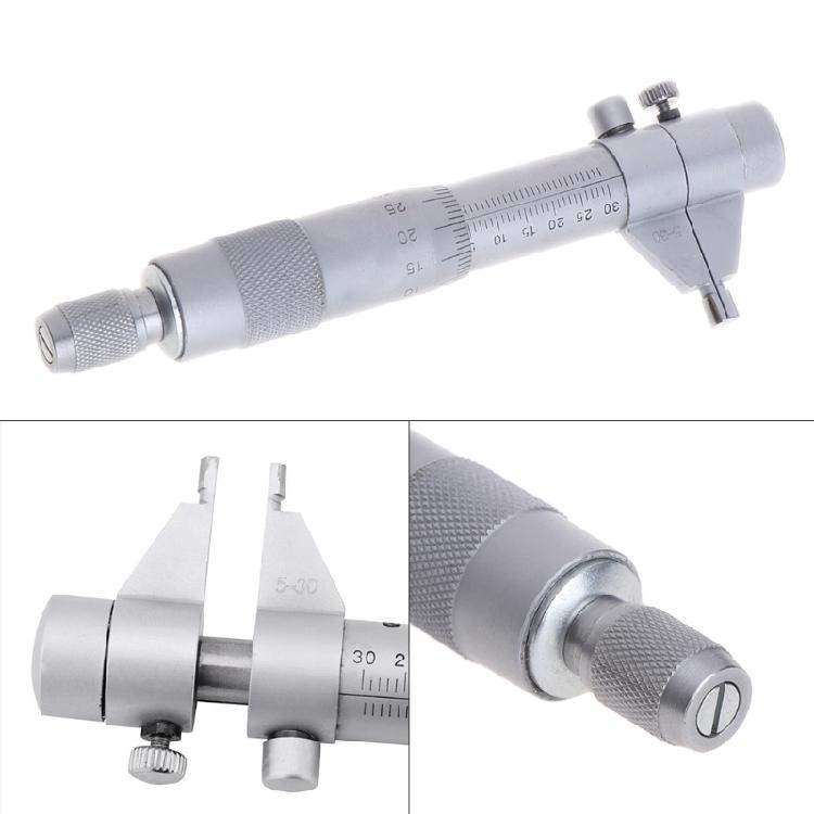 Hole Internal Diameter Gage Gauge Industrial Tool with Wrench 5‑30mm Range 0.01