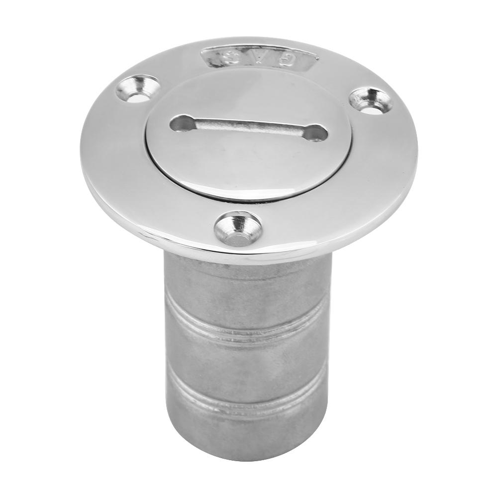 Boat Marine Stainless Steel Fuel Gas Oil Tank Deck Fill Filler Port Key