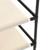 Storage Cabinet with 6 Drawers 55 * 29 * 55 cm Cream Steel