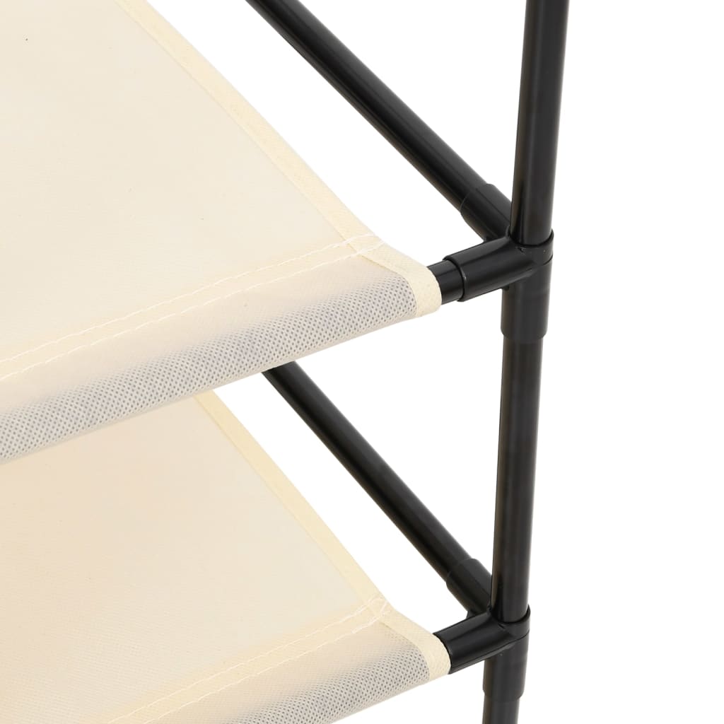 Storage Cabinet with 6 Drawers 55 * 29 * 55 cm Cream Steel