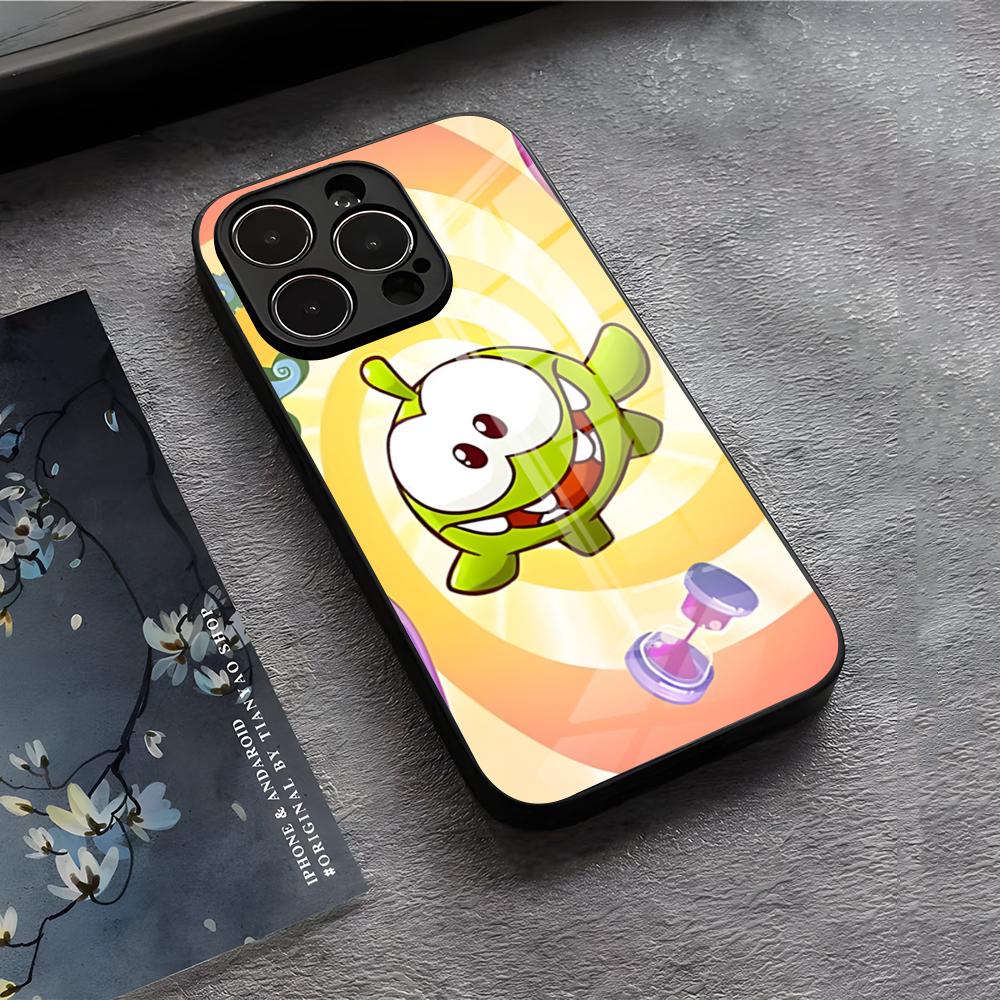 

C-Cut The R-Rope Cartoon Phone Case For IPhone 17 Air 16 E Pro Max 15 14 13 Mini 12 Pro 11 Max Plus Black Glass Cover iPhone 14ProMax