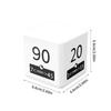 Light Weight Cubes Timer Flipping Electronic Timer Countdowns Reminder for Time Management and Countdowns Setting Enduring