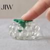 Office Desk Toy Strawberry Grape Stress Relief Toy, Realistic Fruit Squeeze Sensory Anxiety Relieving for Kids Adults Clear