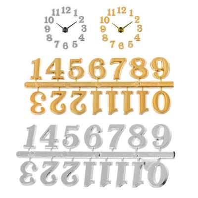 Classic Home Clock Numeral Eye-catching Simple Installation Portable Replaceable Arab