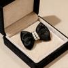 Black Bows Hair Clip For Women Stylish Design Comfortable Lightweight Anti Slip Hair Clip for Daily Party Wear