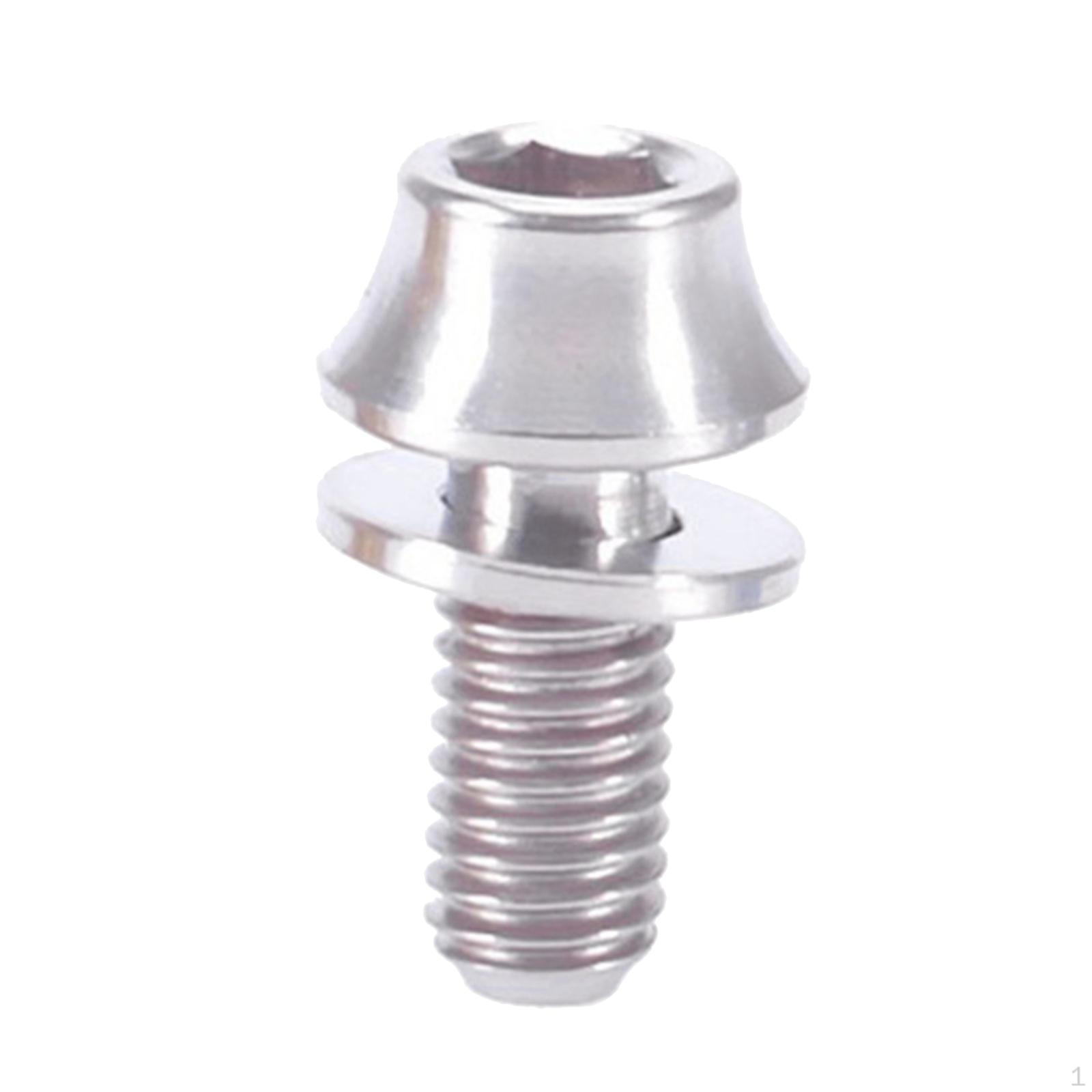 Cycling Water Bottle Cage Bolts mm for Mountain Bike Silver