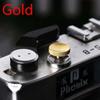 Gold Silver Black Red Metal Camera Shutter Release Button pure copper for Fujifilm XT3 XT30 XT20 Leica M series micro SLR camera