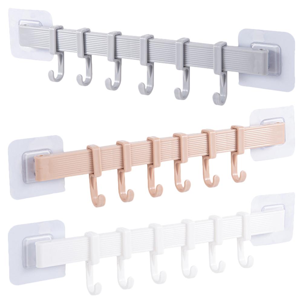 3 Pcs Swivel Corner Hook Entryway Baskets Brick Rack Hat Coat Bathroom Hooks Umbrella 37X7X7CM