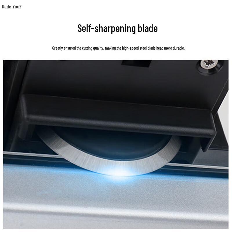 KDX Heavy-Duty Rolling Paper Cutter with Stand