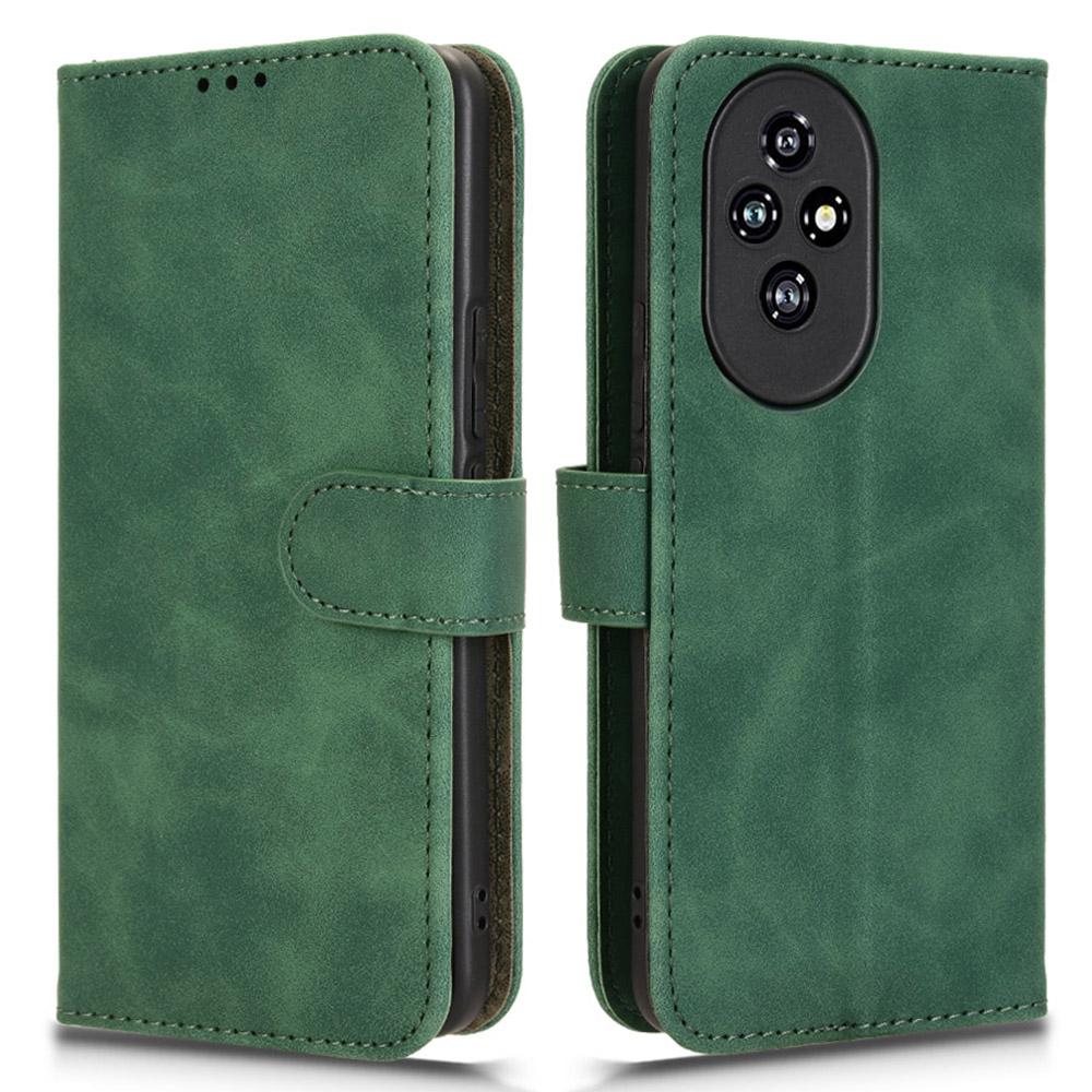 

Чохол-гаманець для Honor 200 5G Захисний чохол для телефону з PU шкіри Green