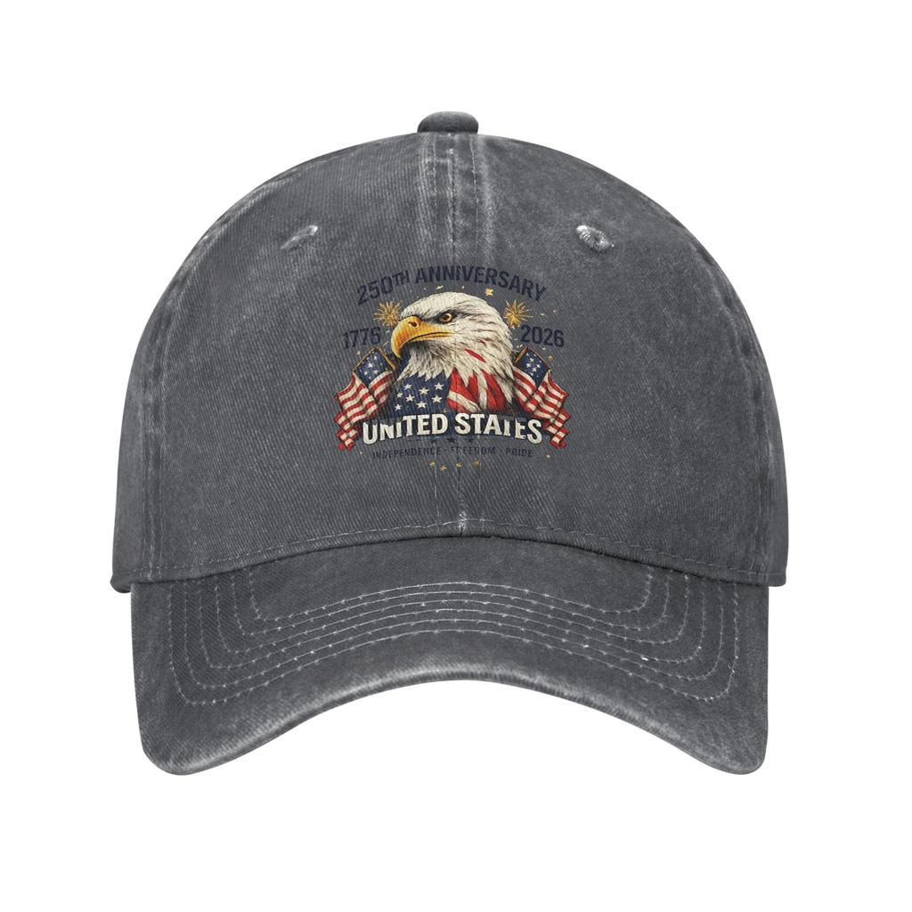 United States of America 250th Anniversary 17762026 Trucker Hats Outfit For Men Women Baseball Cap  Vintage Headwear Sun Caps