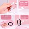 StorageTray Makeup Mirror Cat Ear Desktop Mirror Cute Vanity Mirror