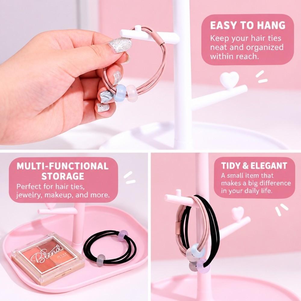 StorageTray Makeup Mirror Cat Ear Desktop Mirror Cute Vanity Mirror
