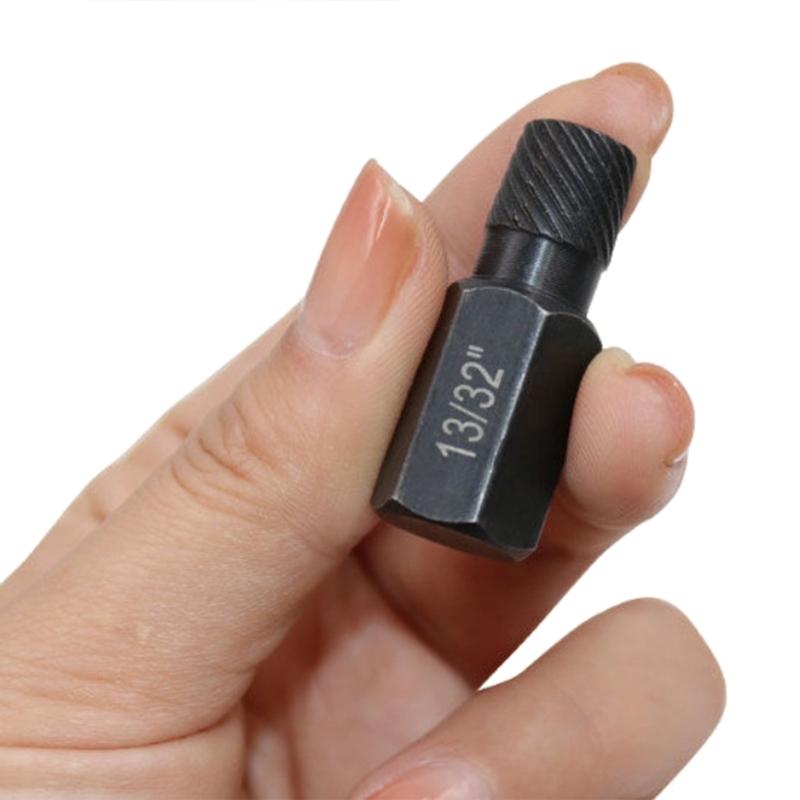 10 Pcs Damaged Broken Screw Extractor Easy Out Stripped Screw Remover Hexagon Head Bit Socket Wrench Bolt Remover Tool