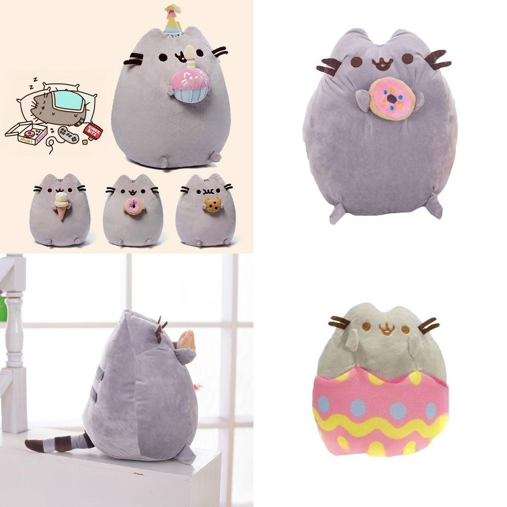 Pusheen The Cat Doughnut Cookie Plush Stuffed Animal Perfect For Decorations**