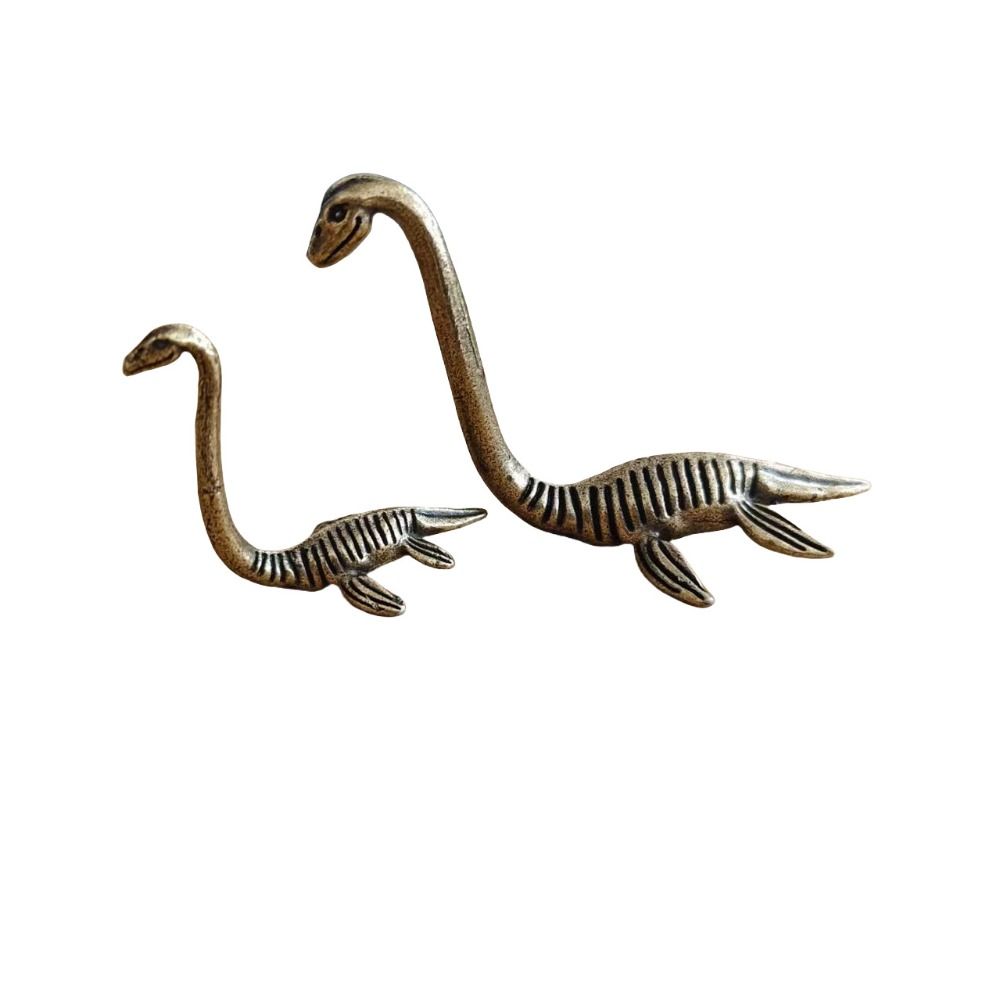 Collectible Loch Ness Monster Figurines Vintage Animal Sculpture Brass Figurines  Home Decor