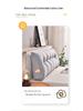 Removable & Washable Triangular Headboard Cushion - Imitation Cotton Linen Tatami Back & Waist Support Pillow