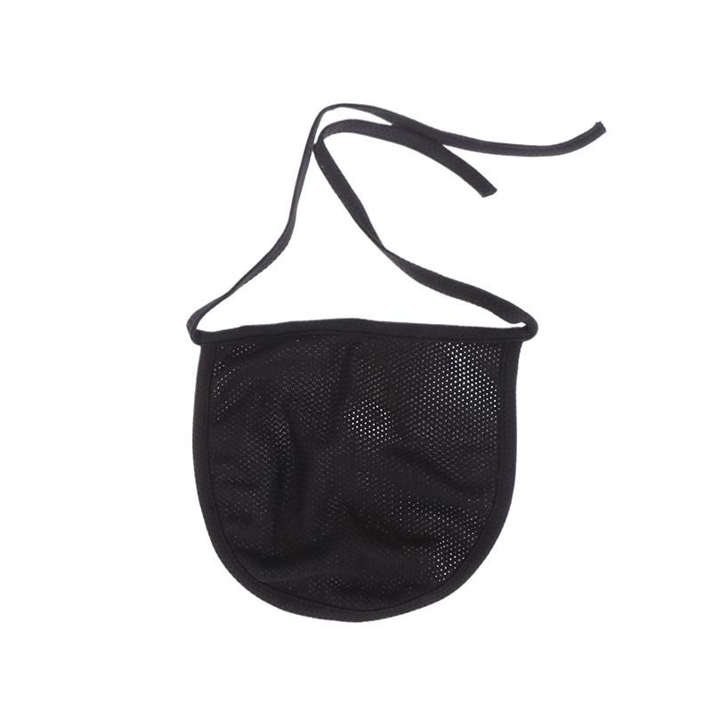 Adjustable Tracheal Cannula Throat Curtain Tracheostomy Tube Wind Cap Dust Cover for Patient Care Nursing White Black Nude