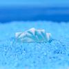 Penguin Series Ice Hockey Micro-landscape Resin Ornaments for Fish Tanks