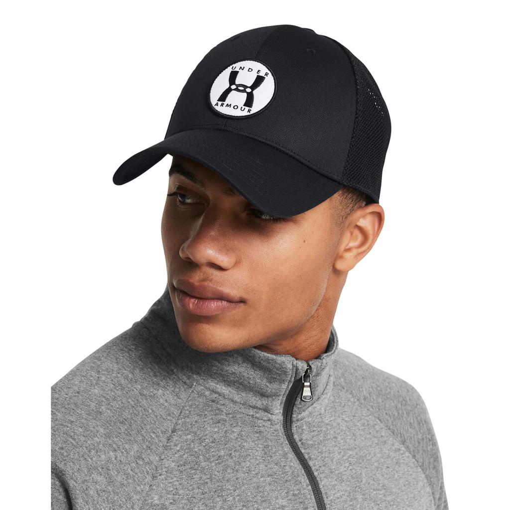 CAPPELLO TRUCKER UA BLITZING TAGLIA UNICA [Under Armor] Nero/Nero/Bianco