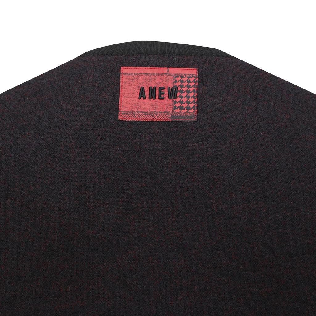 ANEW GOLF Men Check Point Sweater_Bk