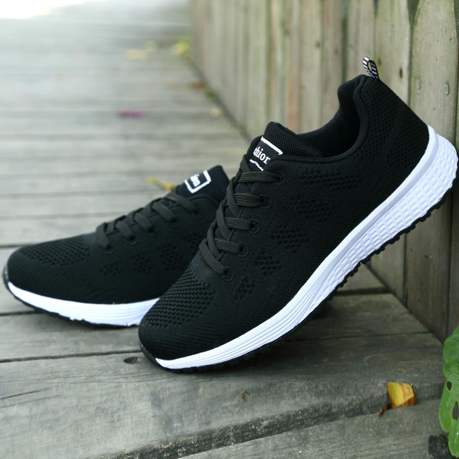 Duże rozmiary 35-44 Obuwie damskie Przypadkowe, oddychające, lekkie buty dla par Sportowe buty do biegania