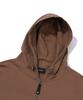 Beentrill Script Two-Way Zip-Up Hoodie (Camel)
