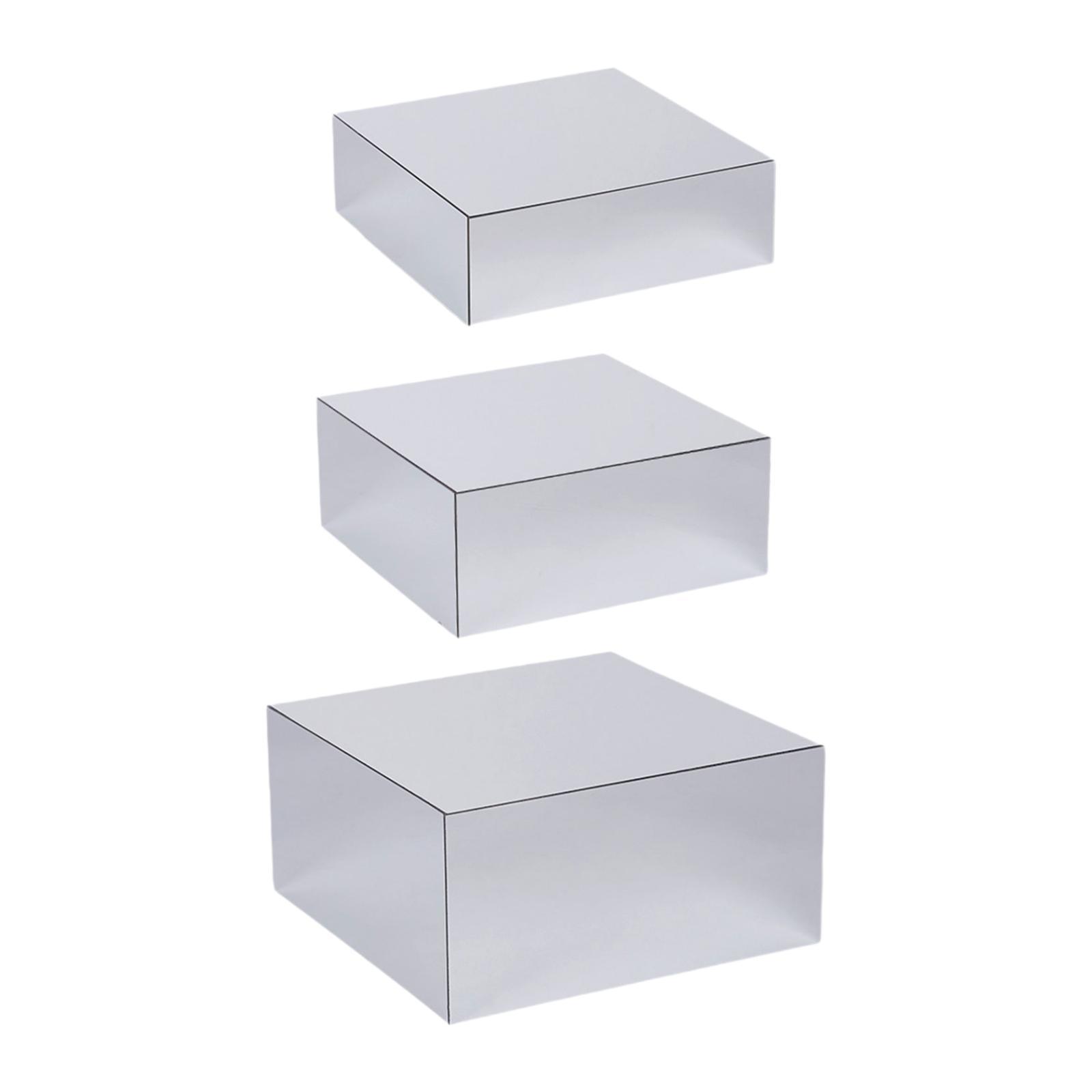 

Подставки для шведского стола Вечеринки Стол Пекарня Кондитерская Универсальный Хлеб Зеркальный Акрил Декоративный Свадебный Банкет Конфеты Торт Подставки для Дисплея