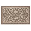 European Retro Outdoor Doormat - Porch & Garden Floor Mat with Dust-Trapping Design, Anti-Slip & Durable Polypropylene Rug