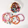 4100Pcs DIY Fashion Jewelry 6MM 8MM 10MM Acrylic Beads Round Shape 19 Colors Bracelet Department  Accessories
