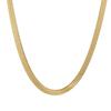 Stainless Steel Snake Chain Bracelet & Necklace for Men and Women - Electroplated Blade Design