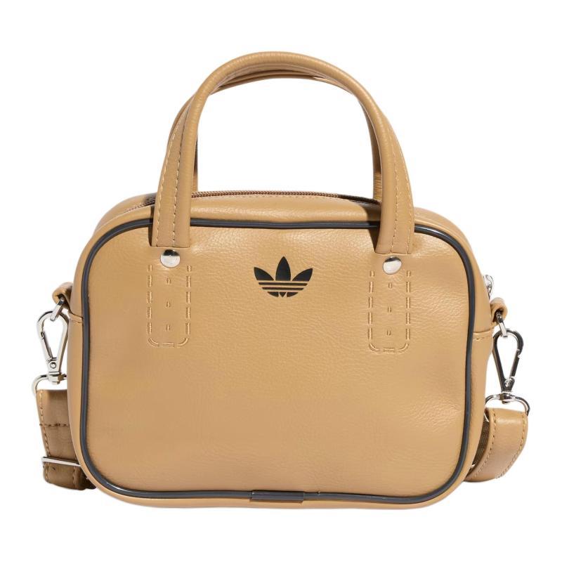 Adidas Originals Polyurethane Shoulder Bag, Crossbody Bag, Handbag Mini Women's Brown Adidas JX7874