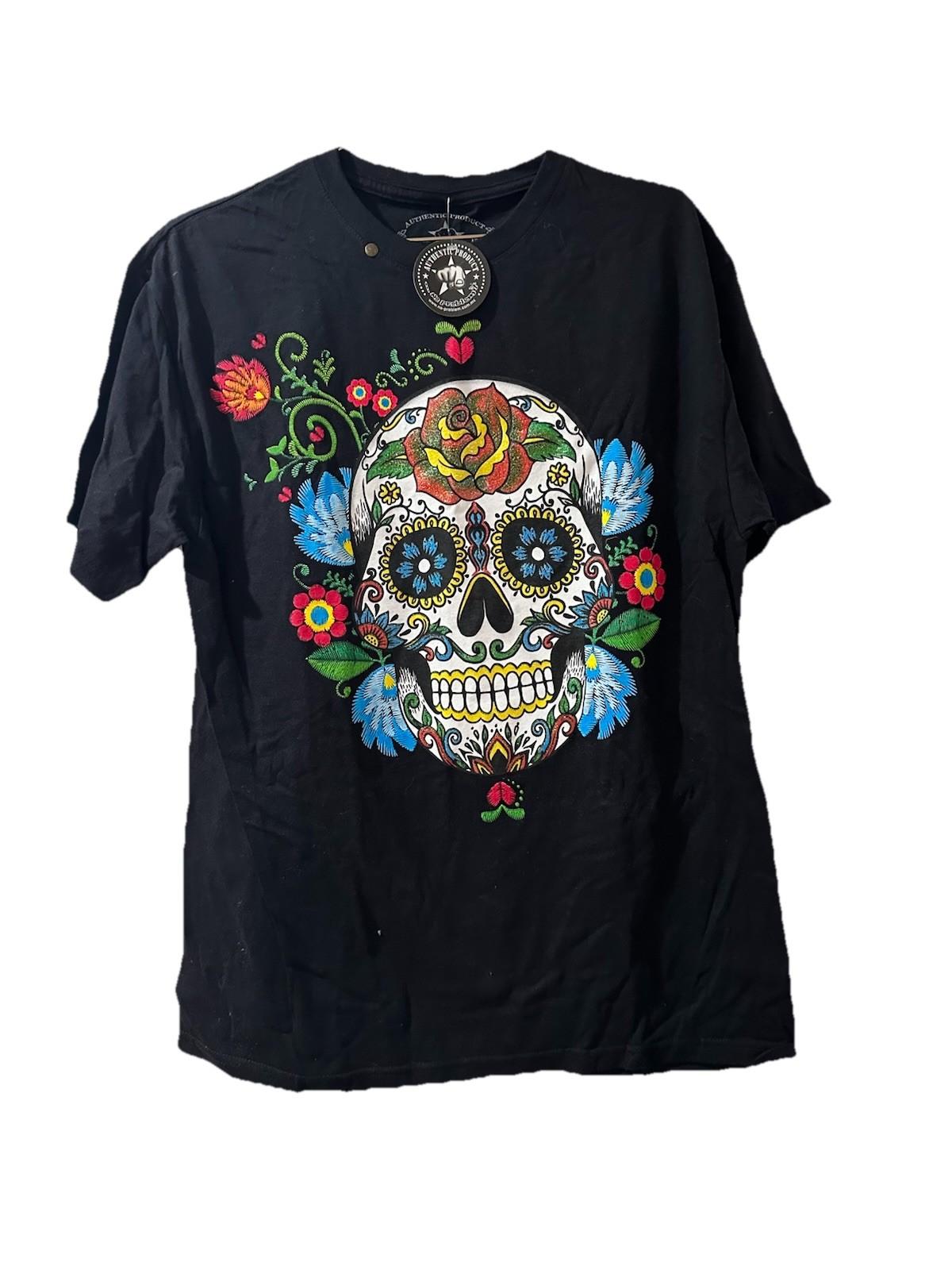 

Dia De Los Muertos - Casual T-Shirt; Brand New + In Perfect Condition! S разноцветный