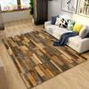 3D Wood Grain Area Rug,Carpet Rug for Living Bedroom Sofa Doormat Decoration,Kitchen Hallway Balcony Kid Play Non-slip Floor Mat