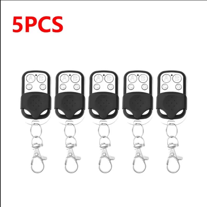 1-50PCS Universal Garage Door Control Wireless RF Remote Control 433MHz Electric Gate Remote Control Key Fob Controller