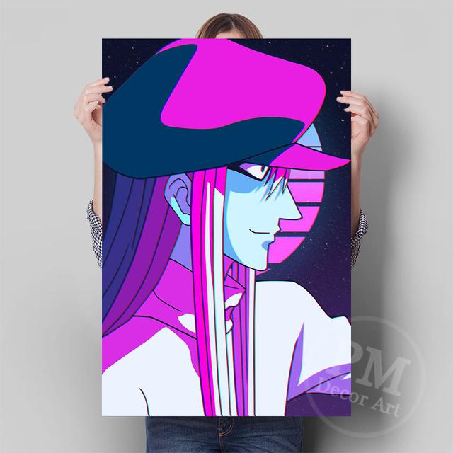 Anime Manga Hunter × Hunter Cyberretro Wall Decorative Canvas Painting Gon Freecss Killua Zoldyck Art Posters and Prints Gift