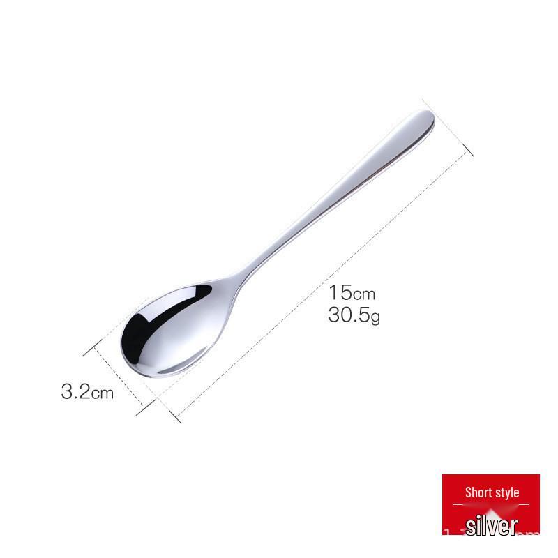 304 Stainless Steel Long Handle Coffee Stirring Spoon