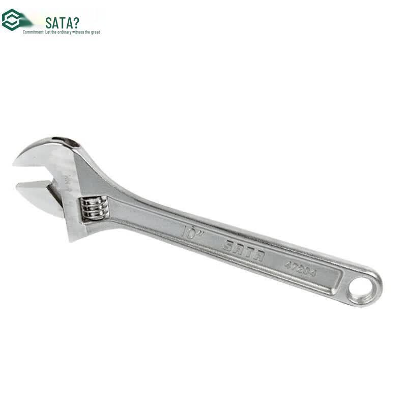 SATA 10-inch Adjustable Wrench