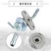 UXCELL Fuel Injection Pressure Regulator for Honda CBR600F4i 2002-2006 Silver Tone