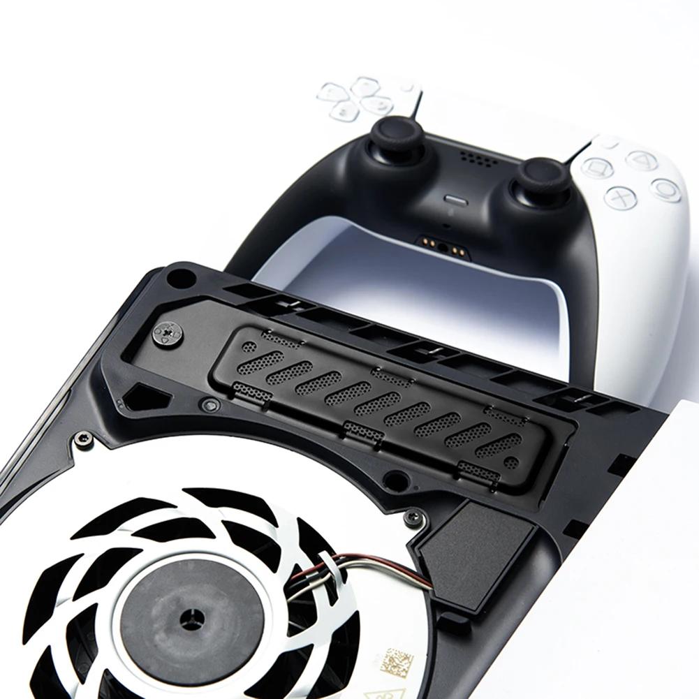 SSD Heatsink Dust Cover SSD Cover Breathable Hole Radiator Dust Cover Cooling and Dust Proof for PS5 Slim M.2 SSD Expansion Slot