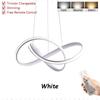 59W Tricolor Changeable Bedroom Office Hanging Lamp Living Room Decoration Suspension Lamp LED Modern Pendant Light