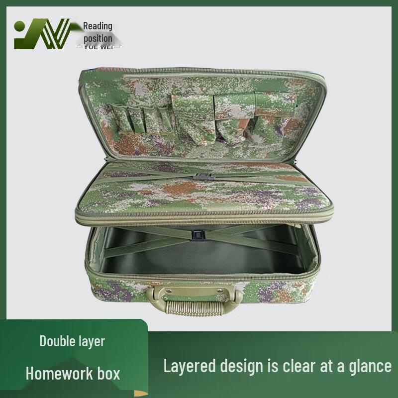Double-Layer Camouflage Portable Command Case