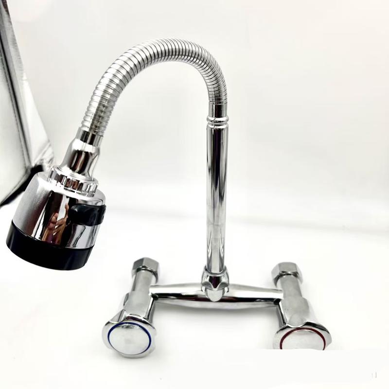 TLXT Kitchen Wall-Mounted Mixer Faucet