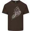 Motocross Rider Drawing Dirt Bike MotoX Unisexs Light Cotton TShirt