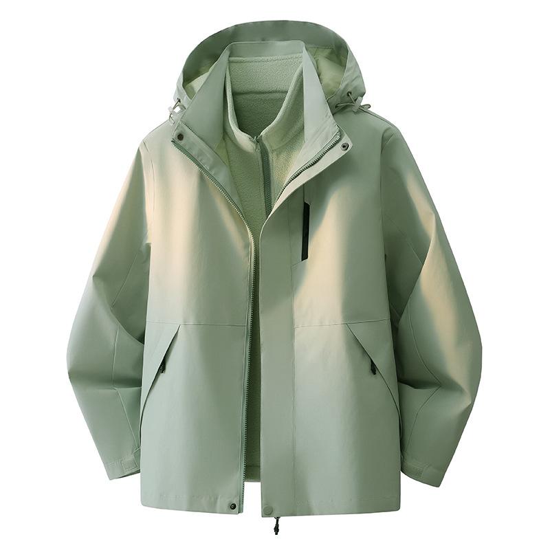 Windproof Waterproof Jacket Men's and Women's Three-proof Travel Mountaineering Suit