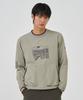 BBC EARTH Nature Embroidered Woven Sweatshirt_Olive