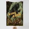 movie K-King Kong-g Throw Thick Comfort Flannel Quilt, Multi-scene Use Indoor Outdoor Daily Nap