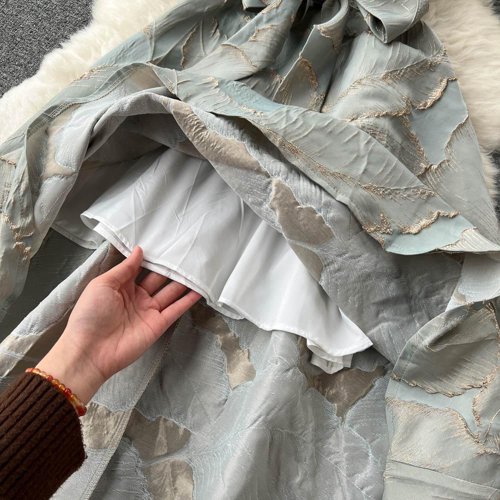 New Fashion Vintage Jacquard Party Dress Women's Sexy Sleeveless Bow Spaghetti Strap Elegant Sundresses